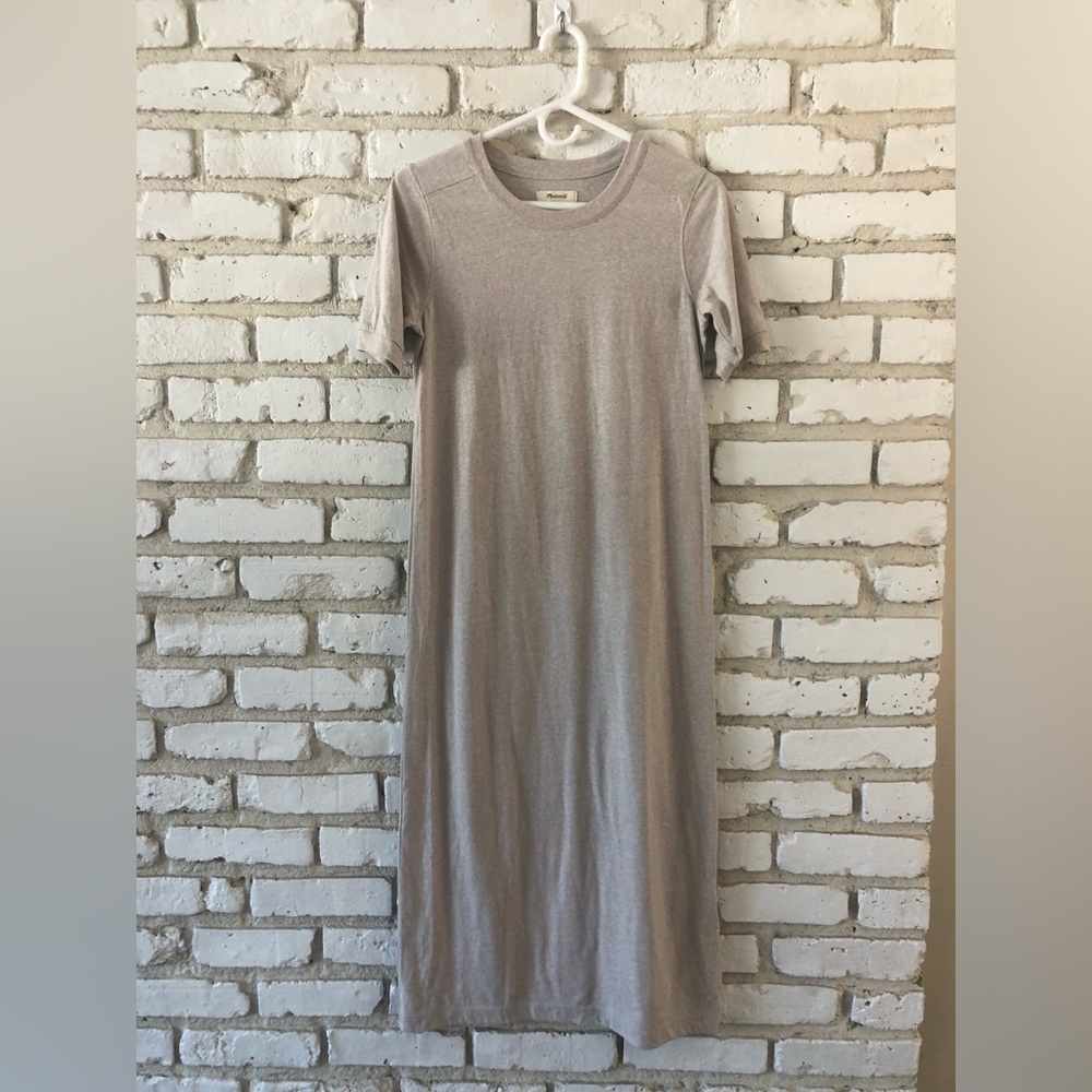 Madewell midi tee dress